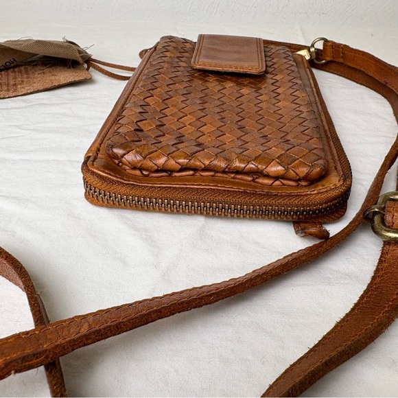 Brand New Vilenca Holland Genuine Leather Zippered Wallet Phone Crossbody Purse - Picture 7 of 12